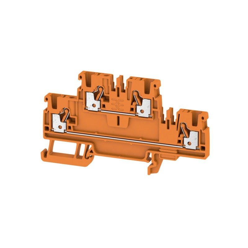 Weidmuller A-serie verbindingsrijgklem 0,5-2,5MM² eendr. 0,5-2,5MM² meerdr. oranje