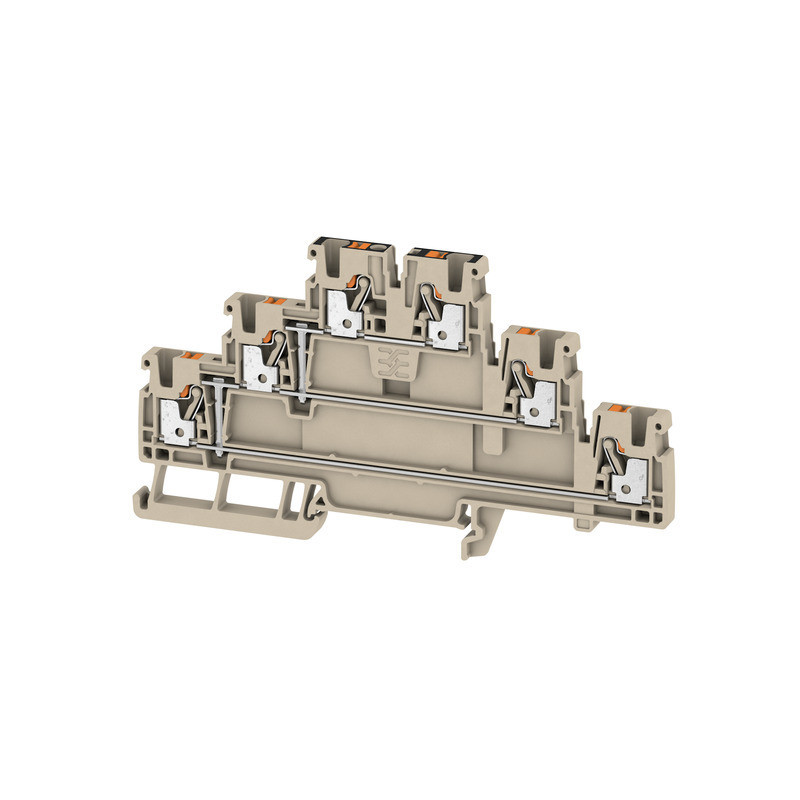 Weidmuller THM MT30X verbindingsrijgklem 0,5-2,5MM² eendr. 0,5-2,5MM² meerdr. beige