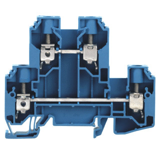 Weidmuller W-serie verbindingsrijgklem 1,5-16MM² eendr. 1,5-16MM² meerdr. blauw