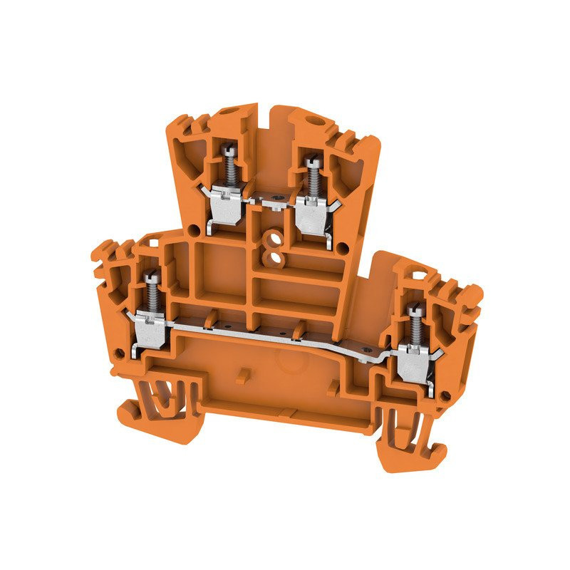 Weidmuller WDK verbindingsrijgklem 0,5-4MM² eendr. 1,5-4MM² meerdr.
