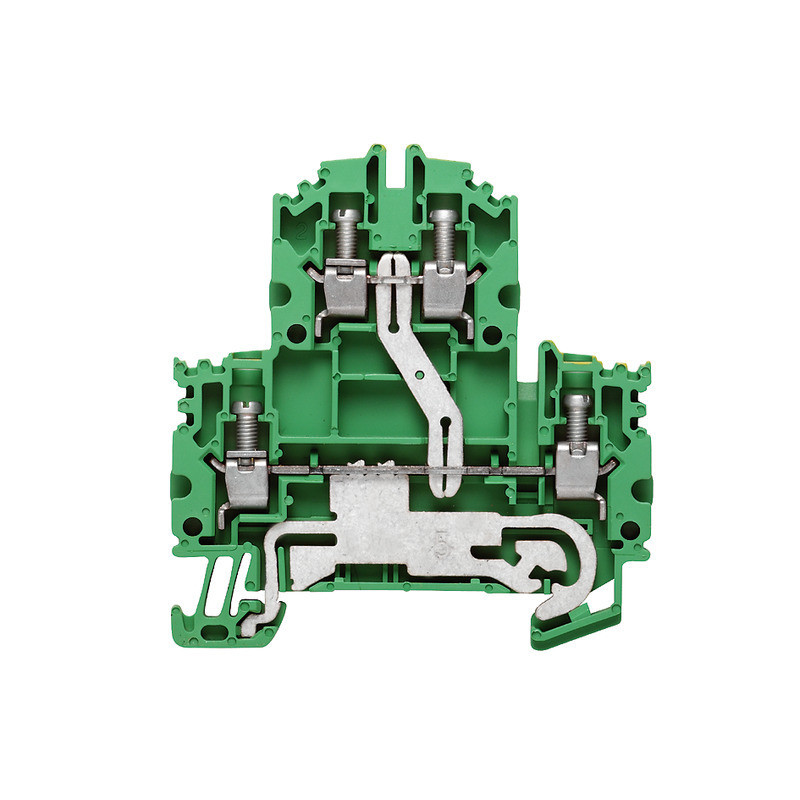 Weidmuller W-serie verbindingsrijgklem 0,5-6MM² eendr. 1,5-6MM² meerdr. groen/geel