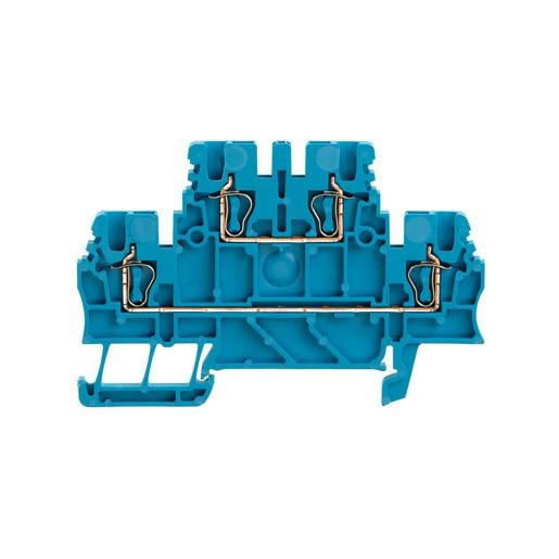 Weidmuller ZDK verbindingsrijgklem 0,5-1,5MM² eendr. blauw