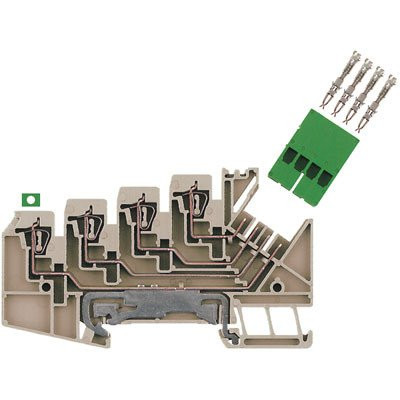 Weidmuller Verbindingsrijgklem 0,5-2,5MM² eendr.