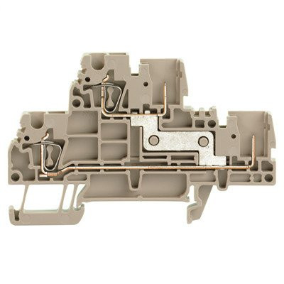 Weidmuller Verbindingsrijgklem 0,5-4MM² eendr. beige