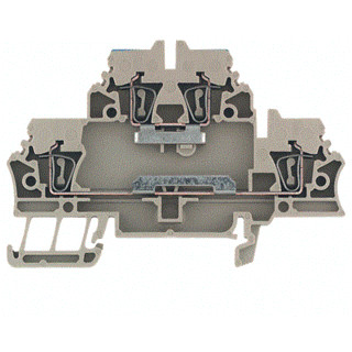 Weidmuller Verbindingsrijgklem 0,5-2,5MM² eendr. beige