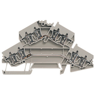 Weidmuller Verbindingsrijgklem 0,5-4MM² eendr. 1,5-2,5MM² meerdr. beige Weidmuller Verbindingsrijgklem 0,5-4MM² eendr. 1,5-2,5MM² meerdr. beige