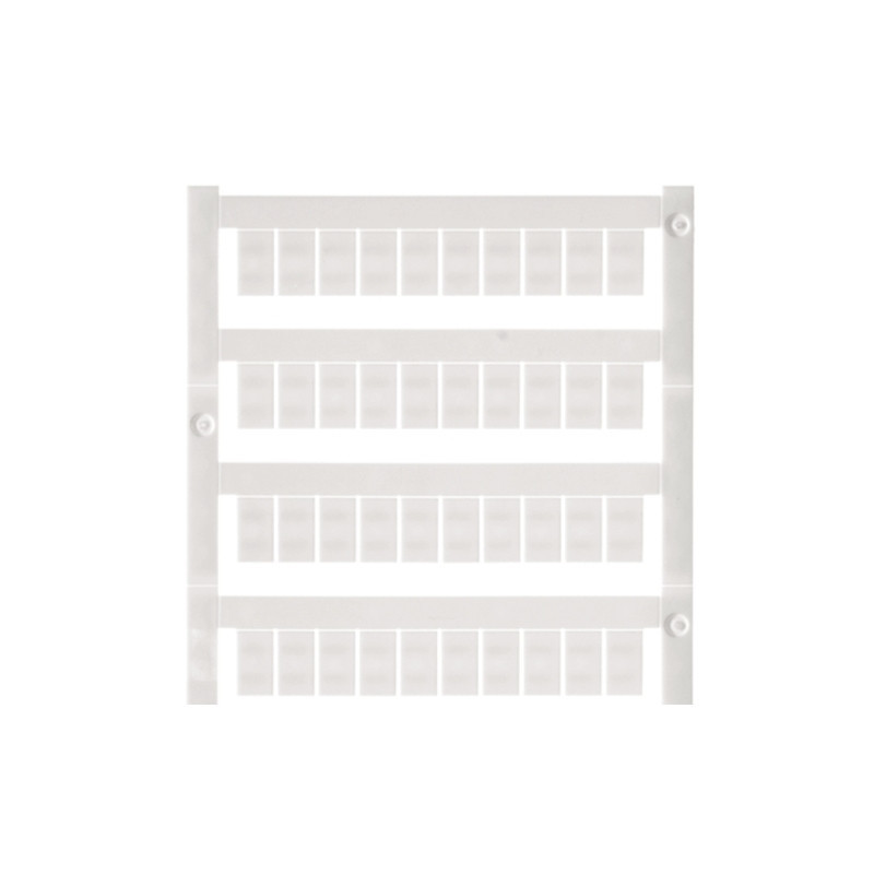 Weidmuller MultiFit Terminal Marking, to customer specification, pitch in MM: 6.00, printe