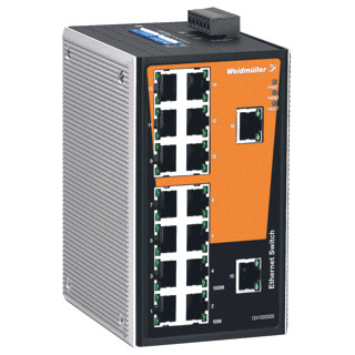Weidmuller Network switch unmanaged fast ethernet number of ports: 16X RJ45,