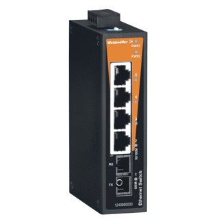 Weidmuller Network switch unmanaged fast ethernet number of ports: 4XRJ45 1