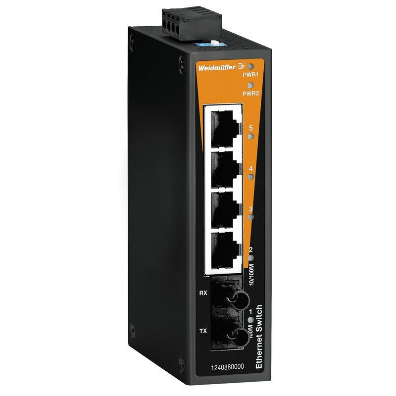 Weidmuller Network switch (unmanaged) unmanaged fast ethernet number of ports: