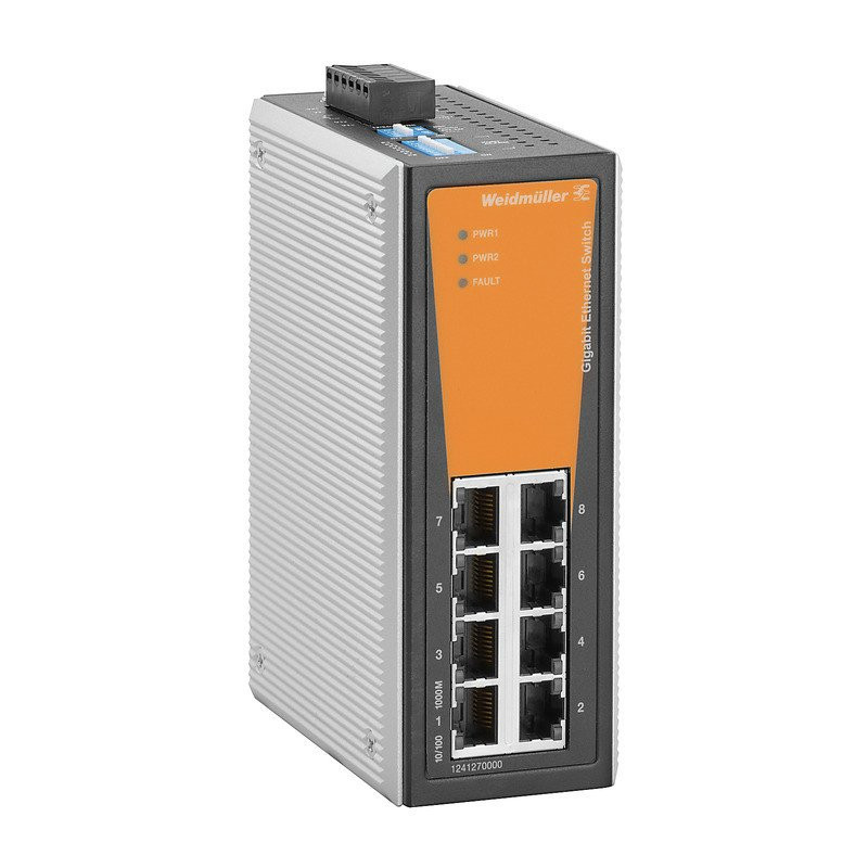 Weidmuller Network switch (unmanaged) unmanaged gigabit ethernet number of por