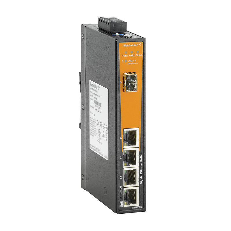 Weidmuller Industrial Switch, unmanaged, gigabit 2682220000 kopen
