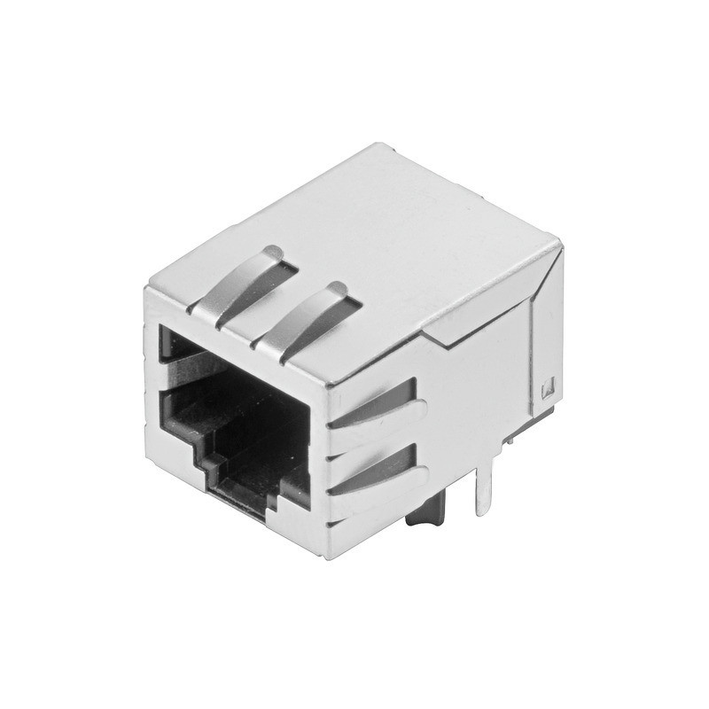 Weidmuller OMNIMATE Data - RJ45 transformer ja PCB Connector RJ45 transformer jack, 10/100 mbit/S , THT/THR solder co