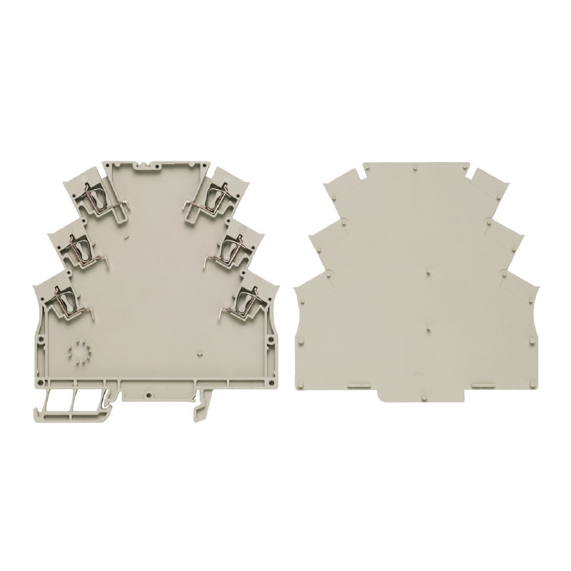 Weidmuller OMNIMATE Housing - MICROBOX Din Rail housing (small housing), width: 6.1 , ip20, pa 66/6, pebble G
