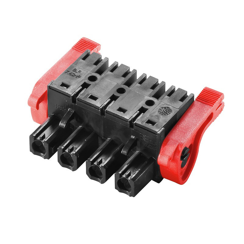 Weidmuller OMNIMATE Power - series BL/SL 7.62H PCB Connector (wire connection), 1000 V, 29 A, pitch in MM: 7.62, 2.5