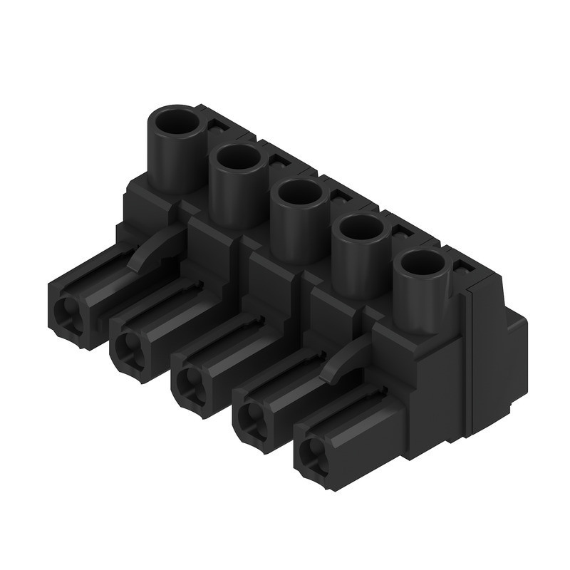 Weidmuller OMNIMATE Power - series BL/SL 7.62H PCB Connector (wire connection), 500 V, 29 A, pitch in MM: 7.62, 4 MM²