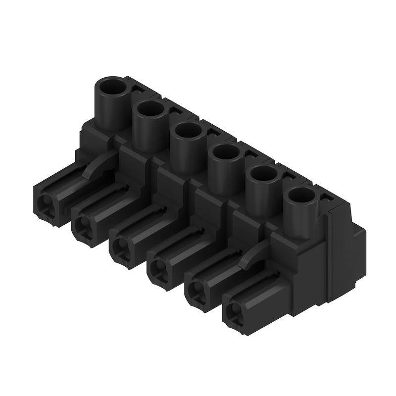 Weidmuller OMNIMATE Power - series BL/SL 7.62H PCB Connector (wire connection), 500 V, 29 A, pitch in MM: 7.62, 4 MM²