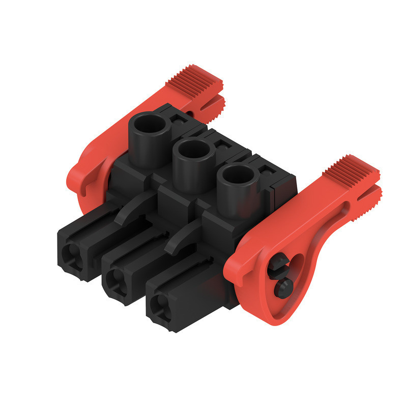 Weidmuller OMNIMATE Power - series BL/SL 7.62H PCB Connector (wire connection), 500 V, 29 A, pitch in MM: 7.62, 4 MM²