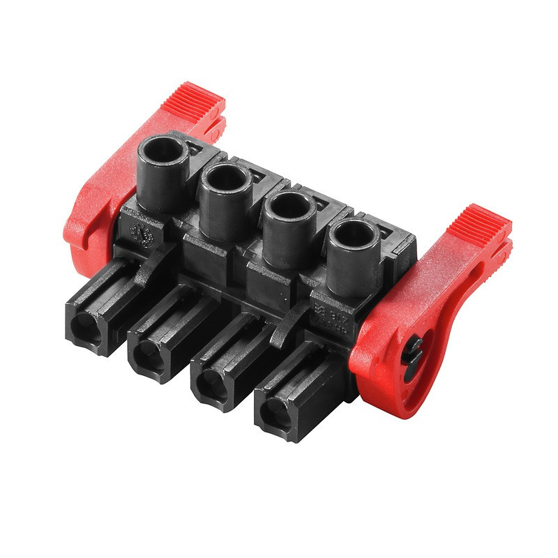 Weidmuller OMNIMATE Power - series BL/SL 7.62H PCB Connector (wire connection), 500 V, 29 A, pitch in MM: 7.62, 4 MM²