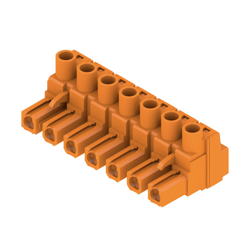 Weidmuller OMNIMATE Power - series BL/SL 7.62H PCB Connector (wire connection), 500 V, 29 A, pitch in MM: 7.62, 4 MM²