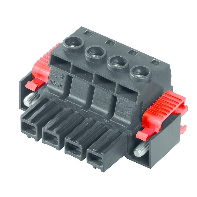 Weidmuller OMNIMATE Power - series BU/SU 10.16 PCB Connector (wire connection), 1000 V, 78.3 A, pitch in MM: 10.16, 1