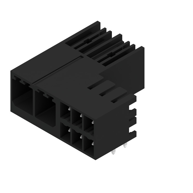 Weidmuller OMNIMATE Power - series BV/SV 7.62H Hybrid Connector (board connection), 7.62 MM, number of poles: 2, outg