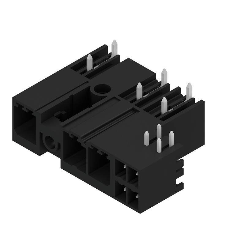 Weidmuller OMNIMATE Power - series BV/SV 7.62H Hybrid Connector (board connection), 7.62 MM, number of poles: 3, outg