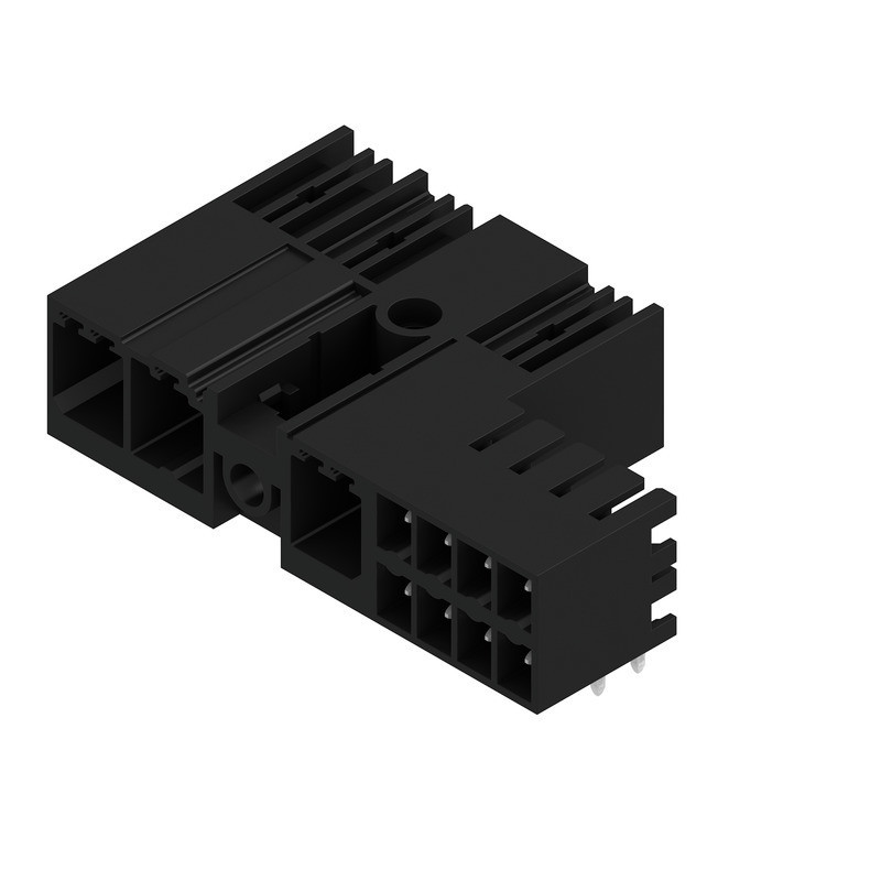 Weidmuller OMNIMATE Power - series BV/SV 7.62H Hybrid Connector (board connection), 7.62 MM, number of poles: 3, outg