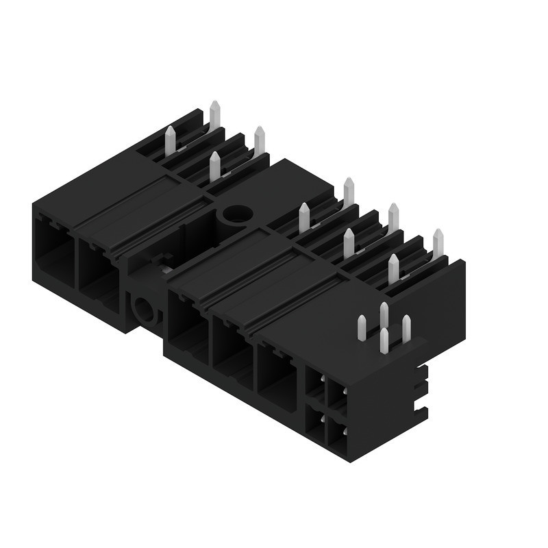 Weidmuller OMNIMATE Power - series BV/SV 7.62H Hybrid Connector (board connection), 7.62 MM, number of poles: 5, outg