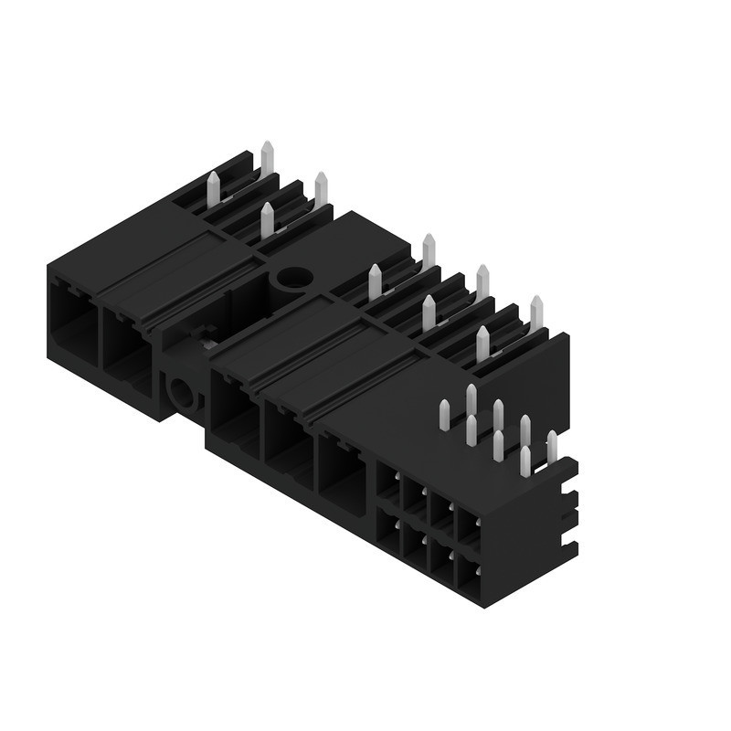 Weidmuller OMNIMATE Power - series BV/SV 7.62H Hybrid Connector (board connection), 7.62 MM, number of poles: 5, outg