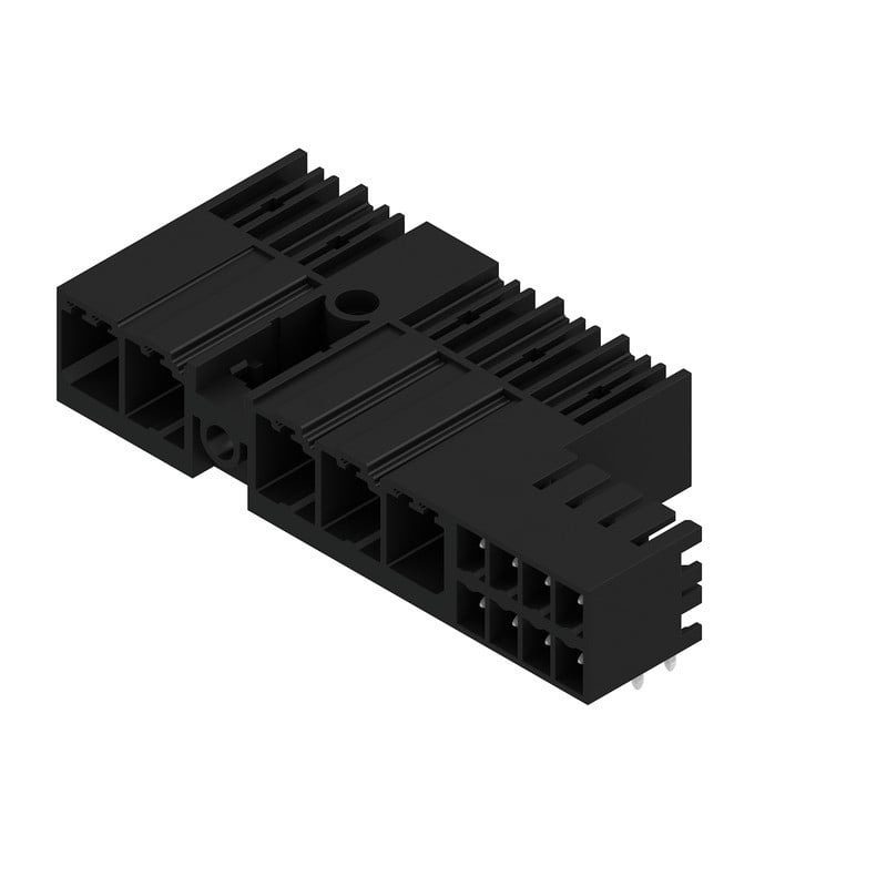 Weidmuller OMNIMATE Power - series BV/SV 7.62H Hybrid Connector (board connection), 7.62 MM, number of poles: 5, outg