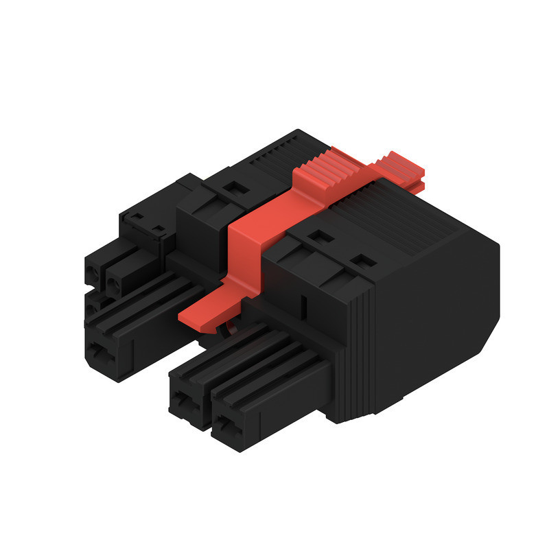Weidmuller OMNIMATE Power - series BV/SV 7.62H Hybrid Connector (wire connection), 7.62 MM, number of poles: 3, push