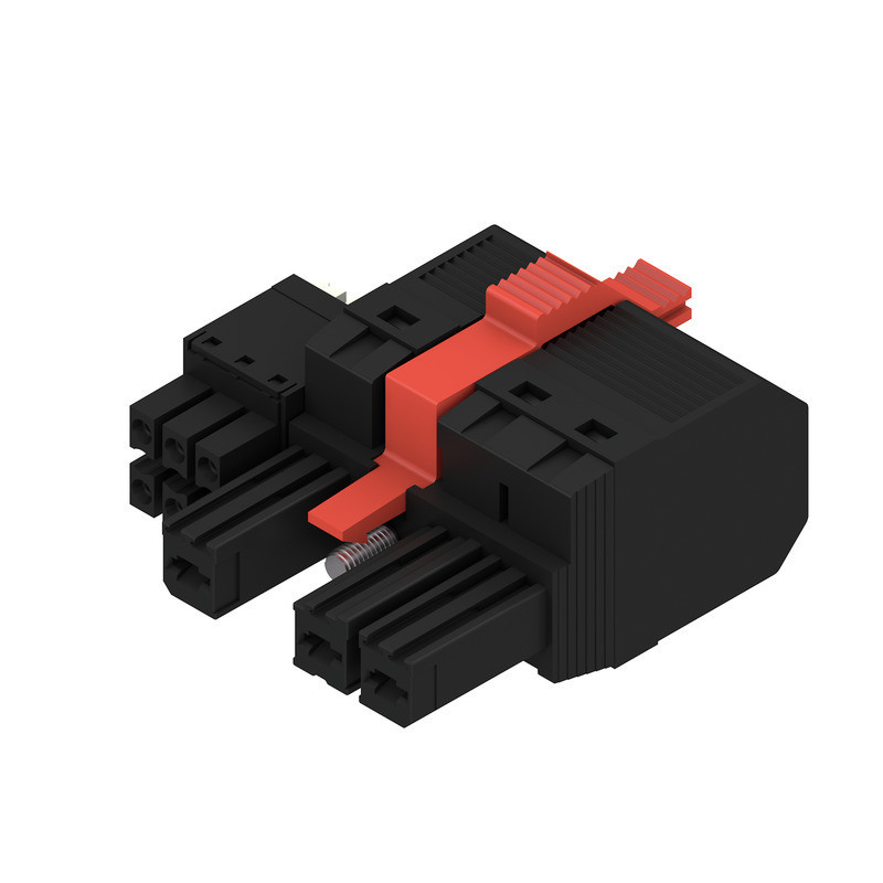 Weidmuller OMNIMATE Power - series BV/SV 7.62H Hybrid Connector (wire connection), 7.62 MM, number of poles: 3, push
