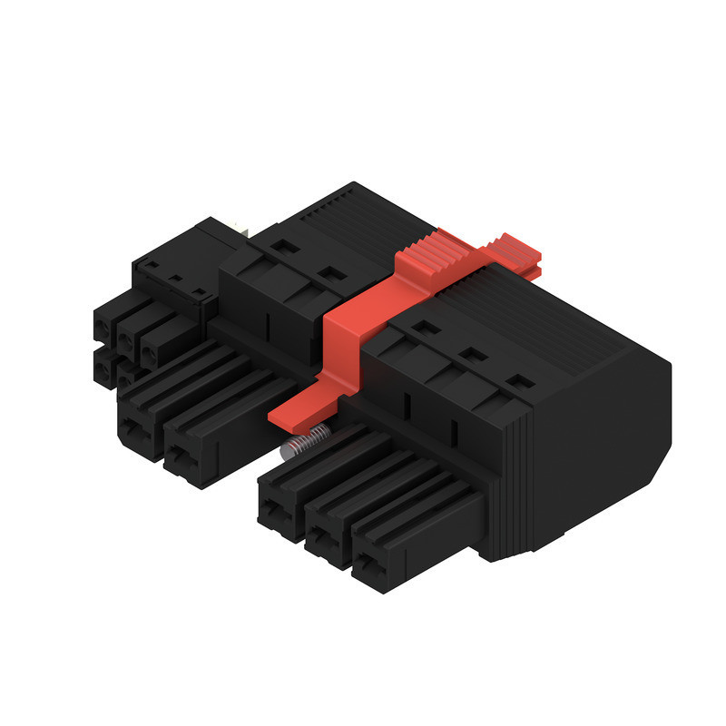 Weidmuller OMNIMATE Power - series BV/SV 7.62H Hybrid Connector (wire connection), 7.62 MM, number of poles: 5, push