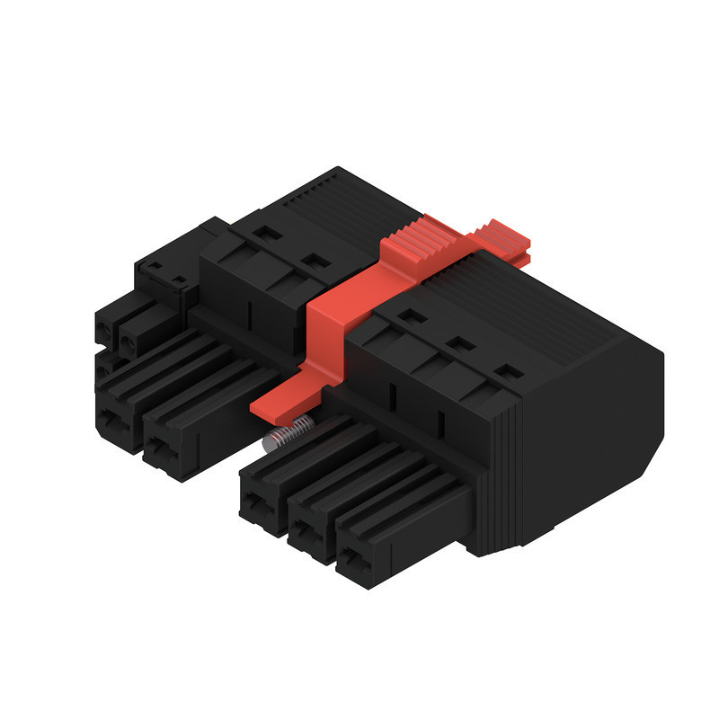 Weidmuller OMNIMATE Power - series BV/SV 7.62H Hybrid Connector (wire connection), 7.62 MM, number of poles: 5, push