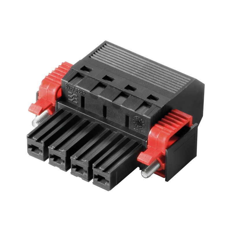 Weidmuller OMNIMATE Power - series BV/SV 7.62H PCB Connector (wire connection), 1000 V, 57 A, pitch in MM: 7.62, 10 M