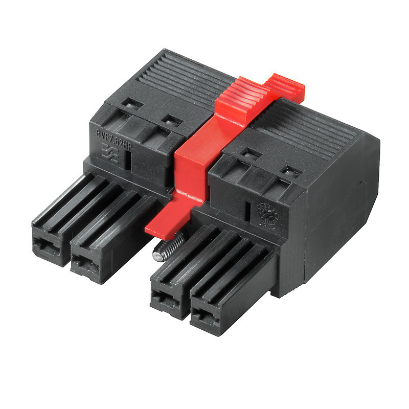 Weidmuller OMNIMATE Power - series BV/SV 7.62H PCB Connector (wire connection), 1000 V, 57 A, pitch in MM: 7.62, 10 M