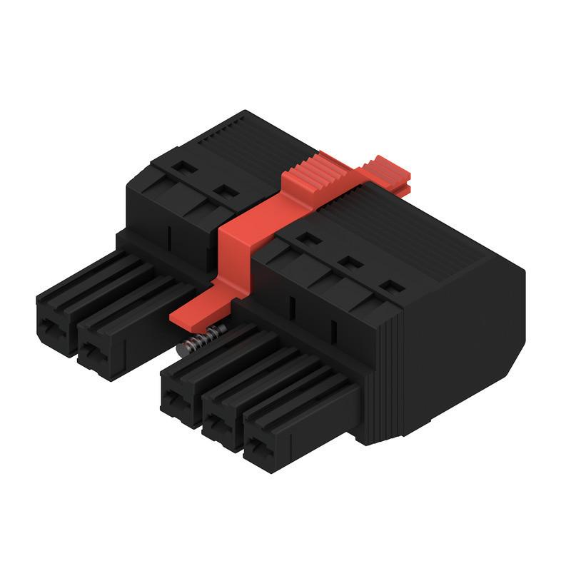 Weidmuller OMNIMATE Power - series BV/SV 7.62H PCB Connector (wire connection), 1000 V, 57 A, pitch in MM: 7.62, 10 M