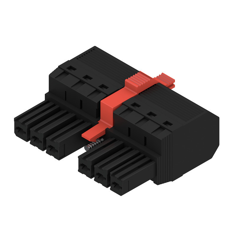Weidmuller OMNIMATE Power - series BV/SV 7.62H PCB Connector (wire connection), 1000 V, 57 A, pitch in MM: 7.62, 10 M