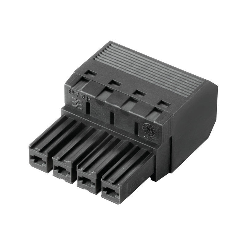 Weidmuller OMNIMATE Power - series BV/SV 7.62H PCB Connector (wire connection), 1000 V, 57 A, pitch in MM: 7.62, 10 M