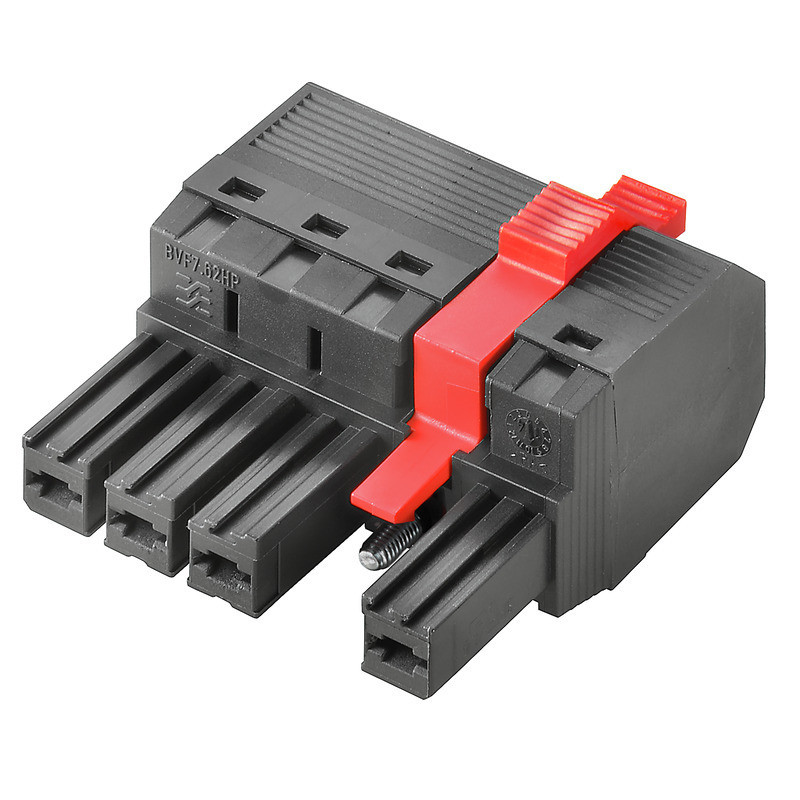 Weidmuller OMNIMATE Power - series BV/SV 7.62H PCB Connector (wire connection), 1000 V, 57 A, pitch in MM: 7.62, 10 M