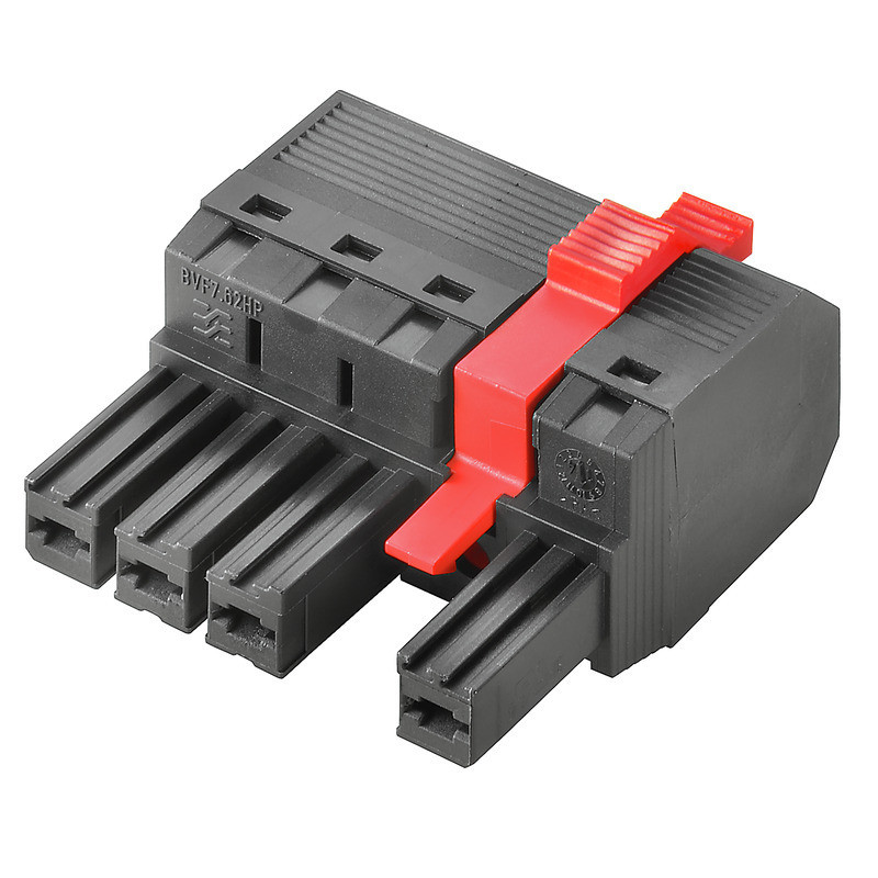 Weidmuller OMNIMATE Power - series BV/SV 7.62H PCB Connector (wire connection), 1000 V, 57 A, pitch in MM: 7.62, 10 M