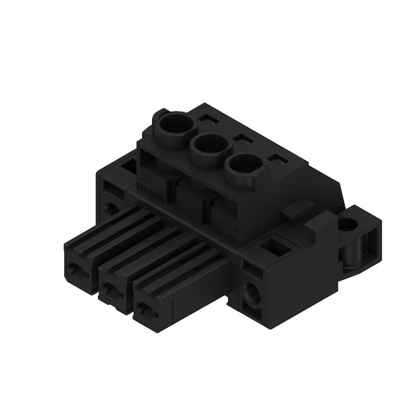 Weidmuller OMNIMATE Power - series BV/SV 7.62H PCB Connector (wire connection), 1000 V, 57 A, pitch in MM: 7.62, 10 M
