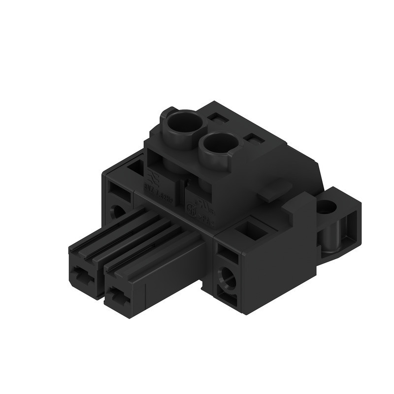 Weidmuller OMNIMATE Power - series BV/SV 7.62H PCB Connector (wire connection), 1000 V, 57 A, pitch in MM: 7.62, 10 M