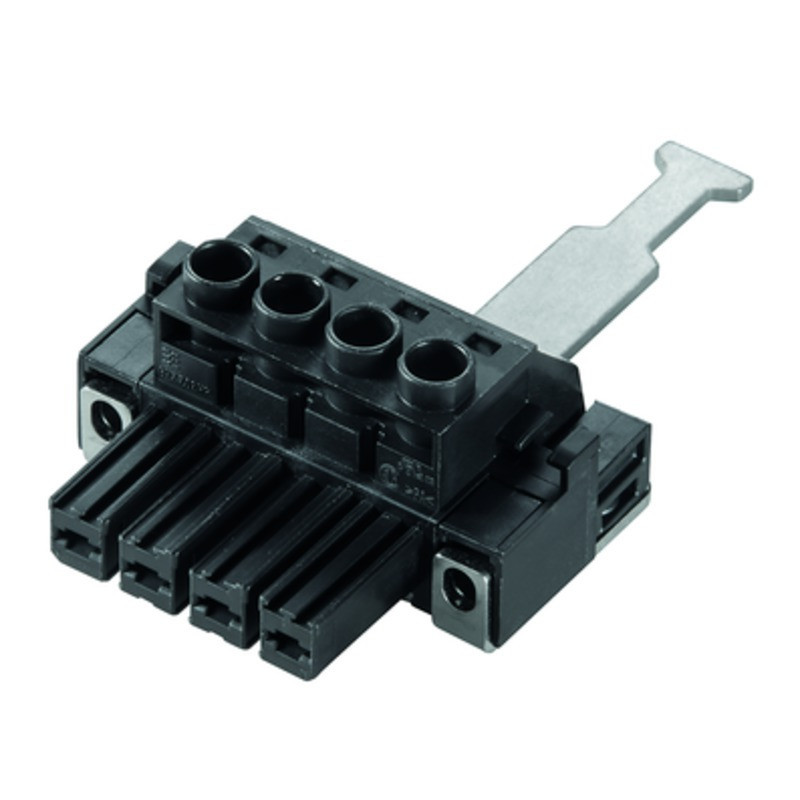 Weidmuller OMNIMATE Power - series BV/SV 7.62H PCB Connector (wire connection), 1000 V, 57 A, pitch in MM: 7.62, 10 M