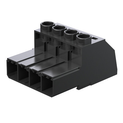 Weidmuller OMNIMATE Power - series BV/SV 7.62H PCB Connector (wire connection), 1000 V, 57 A, pitch in MM: 7.62, 6 MM