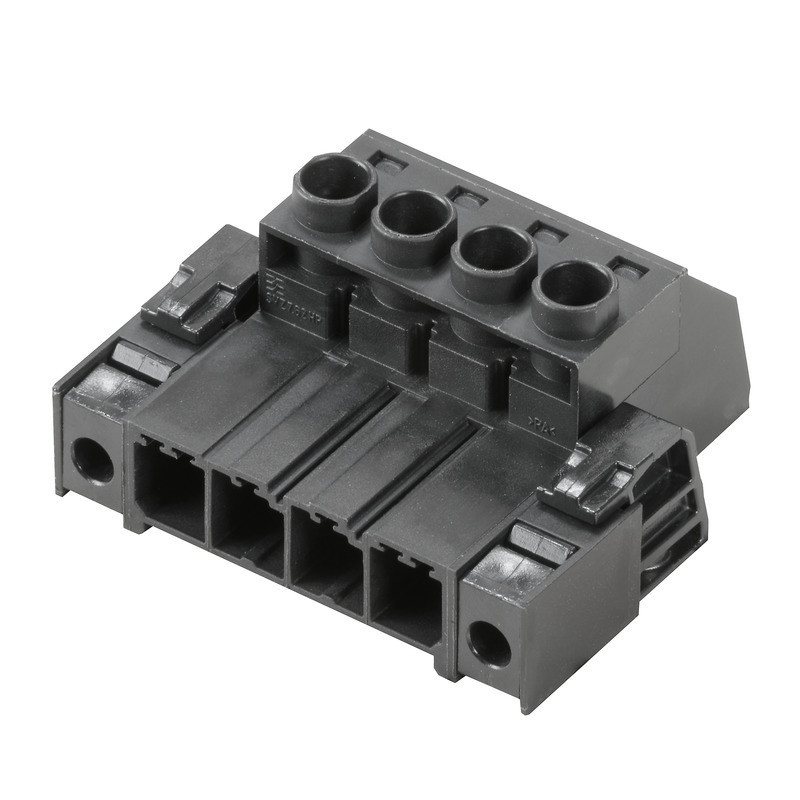 Weidmuller OMNIMATE Power - series BV/SV 7.62H PCB Connector (wire connection), 1000 V, 57 A, pitch in MM: 7.62, 6 MM