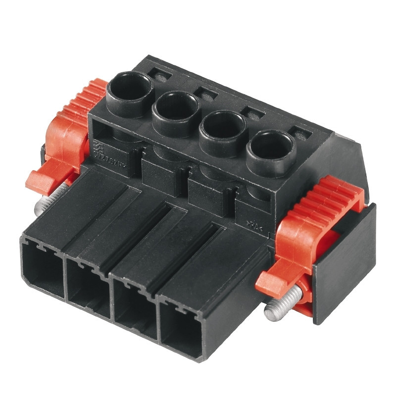 Weidmuller OMNIMATE Power - series BV/SV 7.62H PCB Connector (wire connection), 1000 V, 57 A, pitch in MM: 7.62, 6 MM