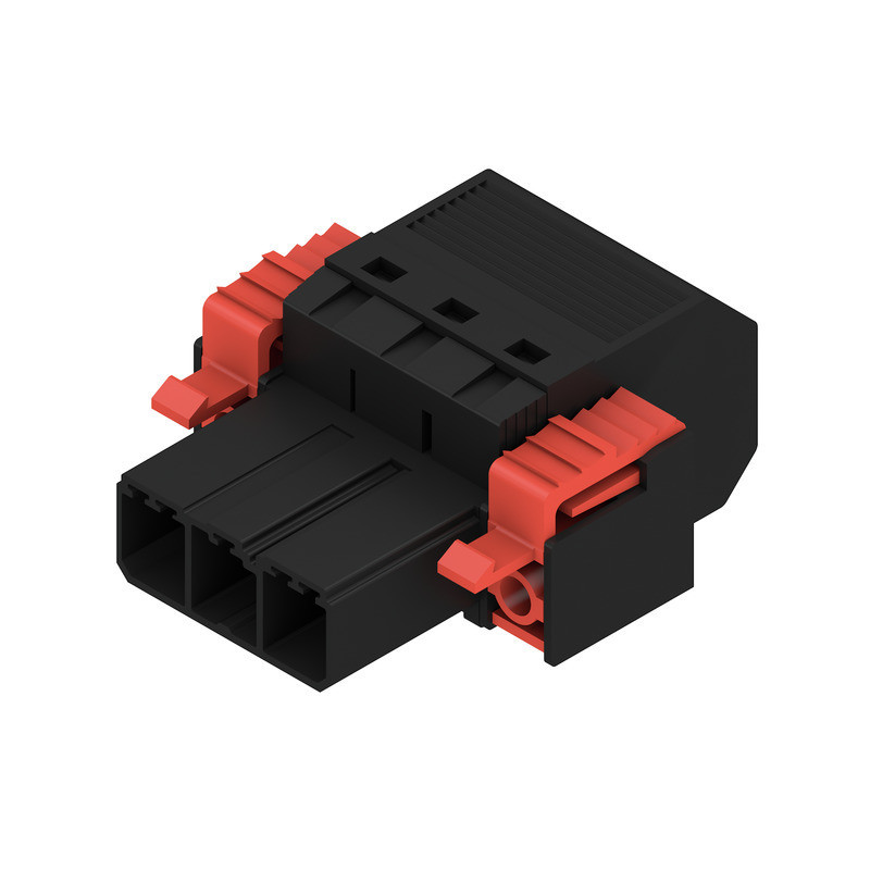 Weidmuller OMNIMATE Power - series BV/SV 7.62H PCB Connector (wire connection), 800 V, 57 A, pitch in MM: 7.62, 10 MM