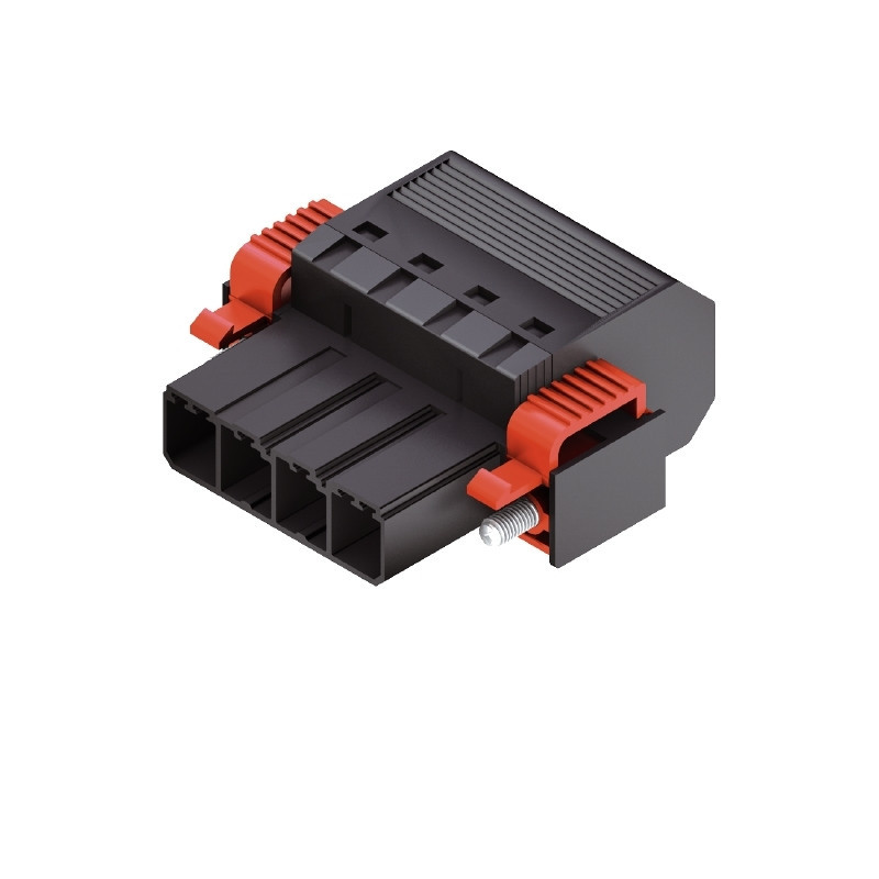 Weidmuller OMNIMATE Power - series BV/SV 7.62H PCB Connector (wire connection), 800 V, 57 A, pitch in MM: 7.62, 10 MM